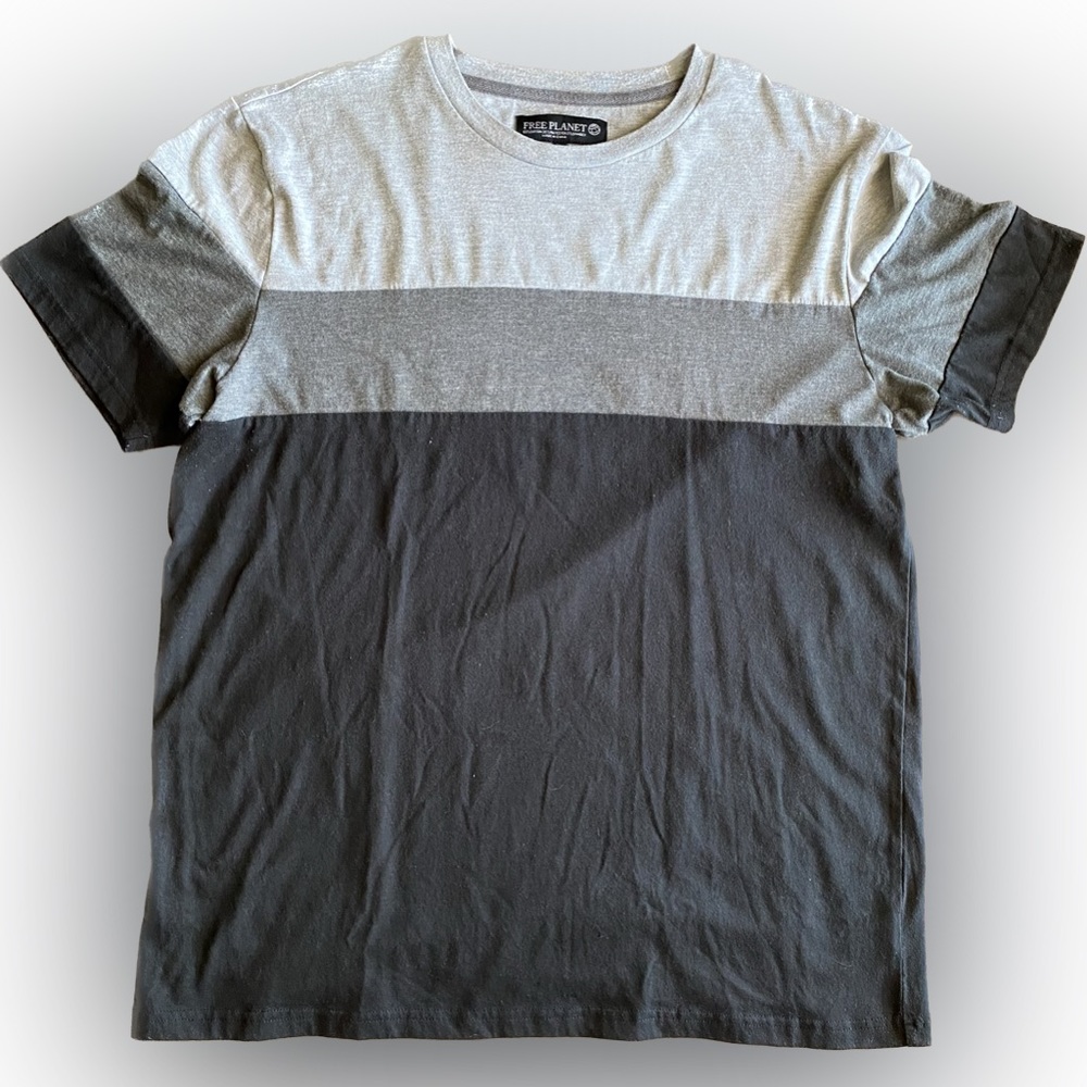 Free Planet Tri-Color T-Shirt - Men’s XL